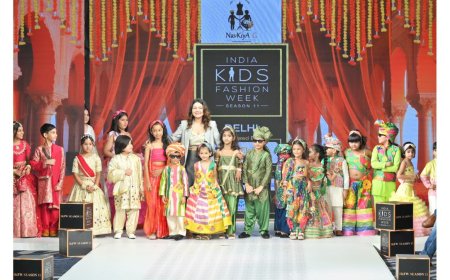 Designer NAVKIYA G Brings Vibrant Designs to Life at India Kids Fashion Week Season 11, Delhi
