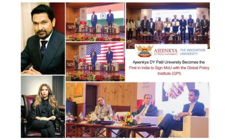 Ajeenkya DY Patil University Becomes the First in India to Sign MoU with the Global Policy Institute (GPI)