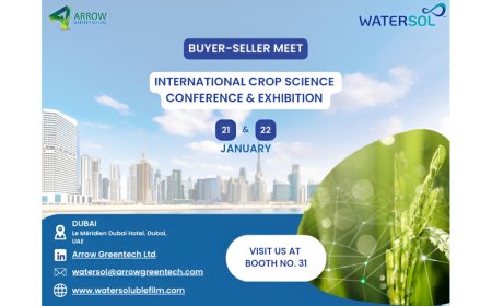 Arrow Greentech Ltd. to Showcase Water-Soluble Film Packaging at ICSCE 2025 on Jan 21-22