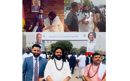 Acharya Pawan Dutt Ji Invited to Ghana’s Presidential Swearing-In of John Dramani Maham
