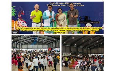 Migrant Workers Honored at Indian New Year Celebrations in Singapore