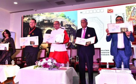 Governor of Maharashtra Releases Postage Stamp Honoring Late Mulchand Shah