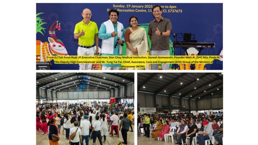 Migrant Workers Honored at Indian New Year Celebrations in Singapore