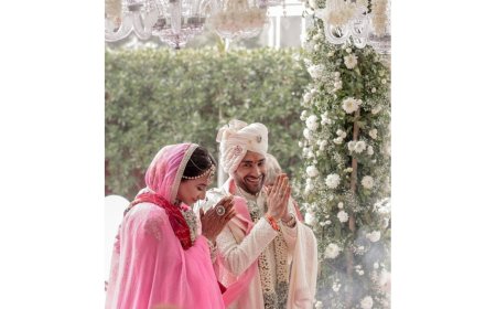 Sonal Chauhan Shares Beautiful Wedding Moments of Sister Himani and VSRK Capital’s Swapnil Aggarwal