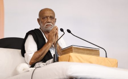 Morari Bapu’s Tributes And Assistance To Victims Of Tharad And Other Accidents