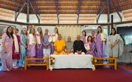 Celebrating the Culmination of the Three-Year Pranayama Teacher Training at Kaivalyadhama Yoga Institute