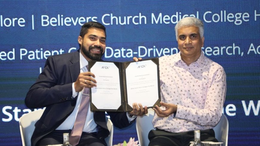 Arca AI announces partnerships with Longevity India, IISc, Bangalore and Believers Church Medical College