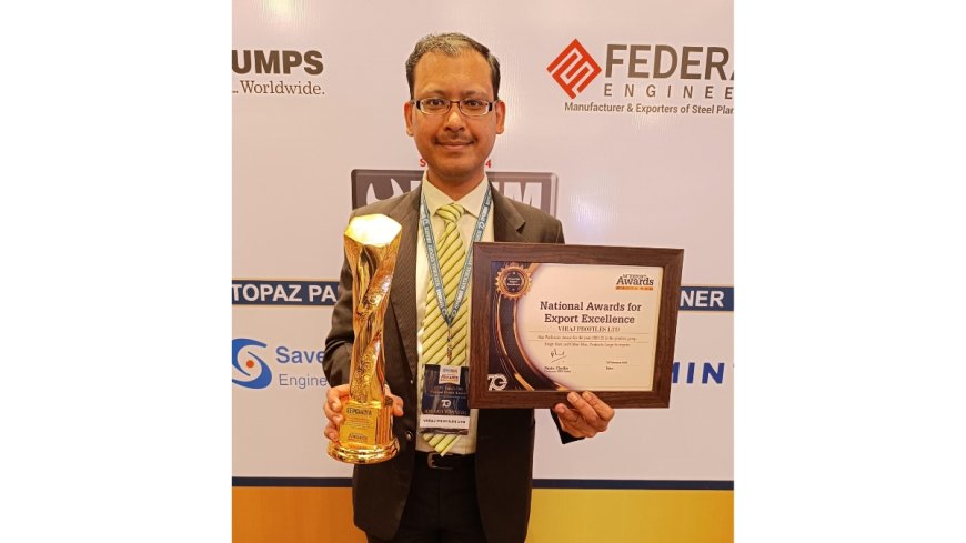 Viraj Profiles Honored with the Prestigious EEPC National Award for Export Excellence 2021-22