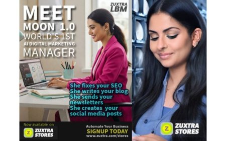 Zuxtra Network Launches Moon: World’s First AI Digital Marketing Manager, Pioneering Agentic AI Advancement