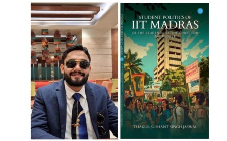 Thakur Sushant Singh Jaswal Unveils His New Book Student Politics of IIT Madras