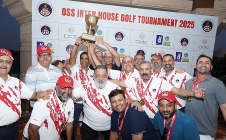 Old Sanawarian Society Hosted Prestigious Inter-House Golf Tournament at ITC Classic Golf and Country Club