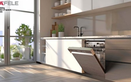 Hafele’s Valeriya Dishwasher with UV Disinfection