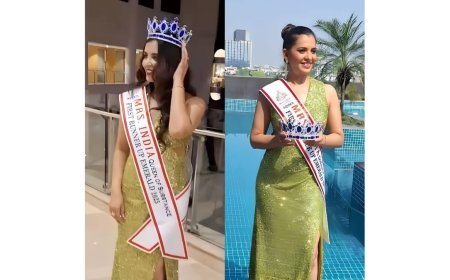 Manisha Oswal Shines as 1st Runner-Up at Mrs. India Queen of Substance 2025 (Emerald Category)