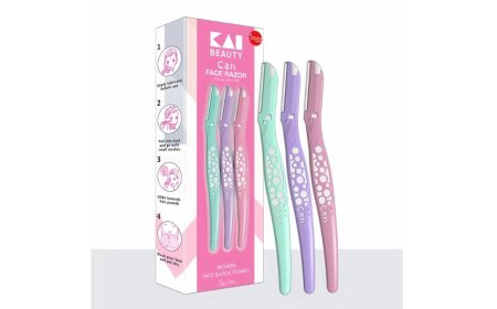 Experience Smooth Facial Hair Removal with KAI’s Innovative CAN Face Razor