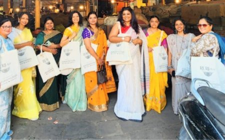 Sarees in Motion: RURIethnic’s Heritage Walk Revives Pune’s Saree Culture