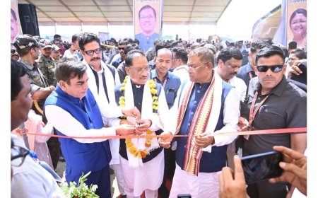 Free Medical Camp Held in Mandla, M.P. in Presence of CMs Mohan Yadav & Vishnu Dev Sai, Backed by Kulaste