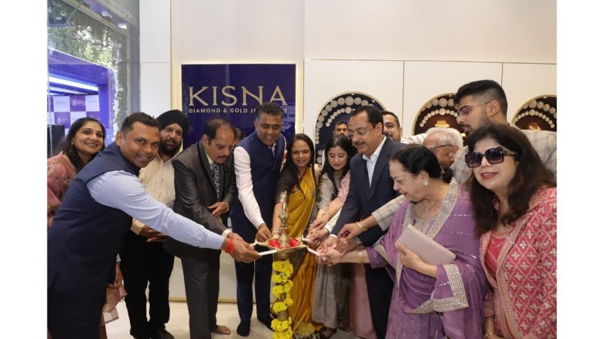KISNA Diamond and Gold Jewellery Launches its 3rd Exclusive Showroom in Indore