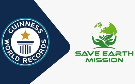 Save Earth Mission Sets Guinness Record with Ek Ped Maa Ke Naam Inspired by PM Modi’s Green Vision