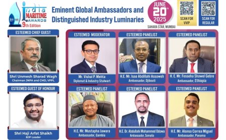 INDIA MARITIME AWARDS 2025 | GLOBAL MARITIME DIPLOMACY, LOGISTICS LEADERSHIP & VVIP NETWORKING IN MUMBAI