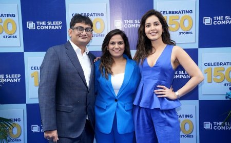 The Sleep Company Celebrates a New Milestone as it Reveals its 150th Store Launch Cementing its Position as India's Fastest Growing Comfort-Tech Brand
