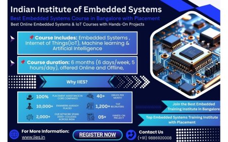 IIES: Best Embedded Systems & IoT Training Institute in Bangalore