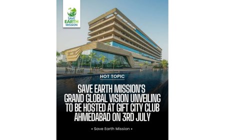After Creating History with Guinness World Record, Save Earth Mission Announces Grand Global Vision Unveiling in Ahmedabad, India