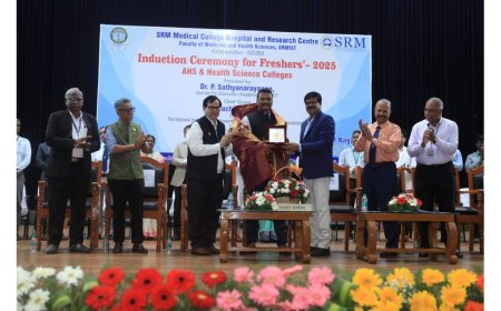 Collaboration, Not Competition, SRMIST Welcomes 1,500+ Freshers to Health Sciences Programs