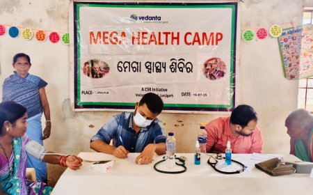 Vedanta Aluminium Organises a Mega Multi-Speciality Health Camp in Kalahandi