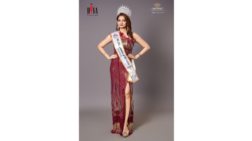 Mumbai’s Komal Vaidya Takes Centre Stage with Silver Category Win at National Pageant