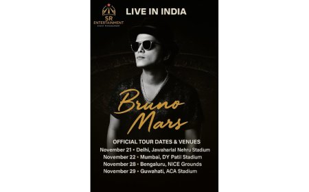 Bruno Mars India Tour 2025 Is Official: Tickets Live Now, SR Entertainment Confirms Authenticity