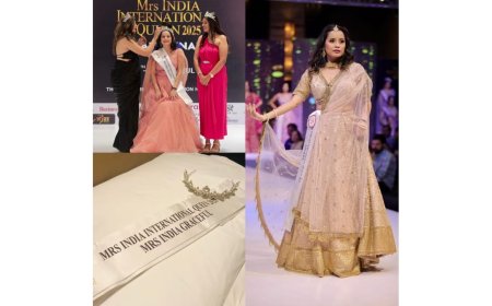 Bangalore’s Koyel Giri Crowned ‘Mrs. India Graceful 2025’ Title Winner at Mrs. India International Queen