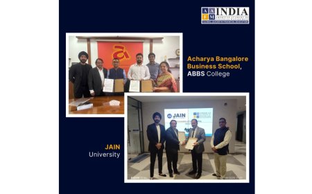 AAFM India Signs 2 Big MoUs in 2 Days with Jain University and Acharya Bangalore Business School