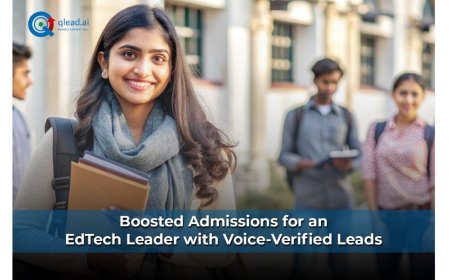 How QLead.ai Boosted Admissions for an EdTech Leader with Voice-Verified Leads