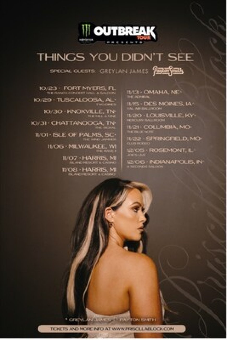 PRISCILLA BLOCK TO HEADLINE MONSTER ENERGY OUTBREAK TOUR: 'THINGS YOU DIDN'T SEE'