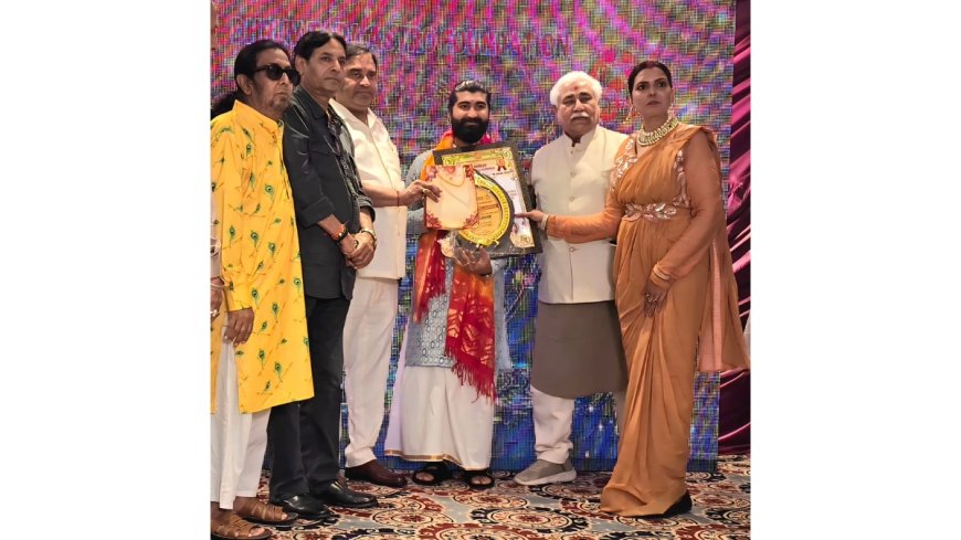 Yogic Astrologer Acharya Kartikay Bags Prestigious Honour
