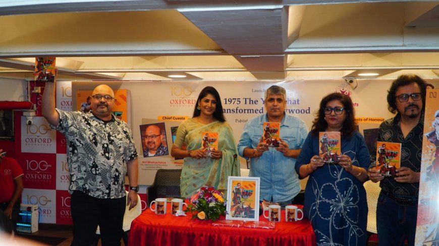 The book launch of “1975 The Year That Transformed Bollywood”