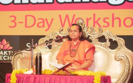 Acharya Vasudev Ji’s Shiva Tattva Katha & Dev Foundation’s Sharanagathi Program Illuminate Bengaluru on Auspicious Pournami