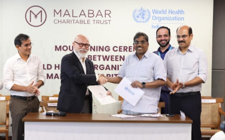 Malabar Group Signs MoU with WHO India to Implement 'Nurturing Beginnings' Project