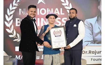 Dr. Rajumoni Hussain of M/S Raju Enterprise Awarded Best Business Personality of the Year