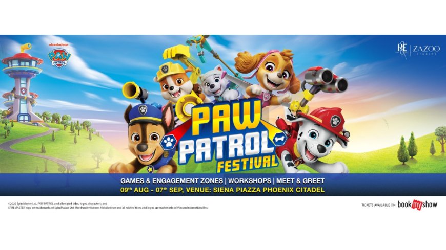 Paw Patrol Event in Indore – Save the City with Your Favorite Pups in Phoenix Citadel Mall!
