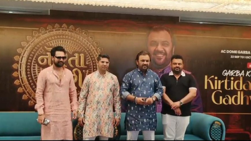 Parshwa Jewellery House Norta Nagari Garba 2025 with Kirtidan Gadhvi by Hecta & Jigar Chauhan Prod