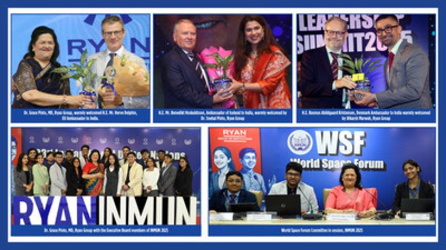Ryan Group of Schools' INMUN 2025: Young Leaders Unite to Shape the Future