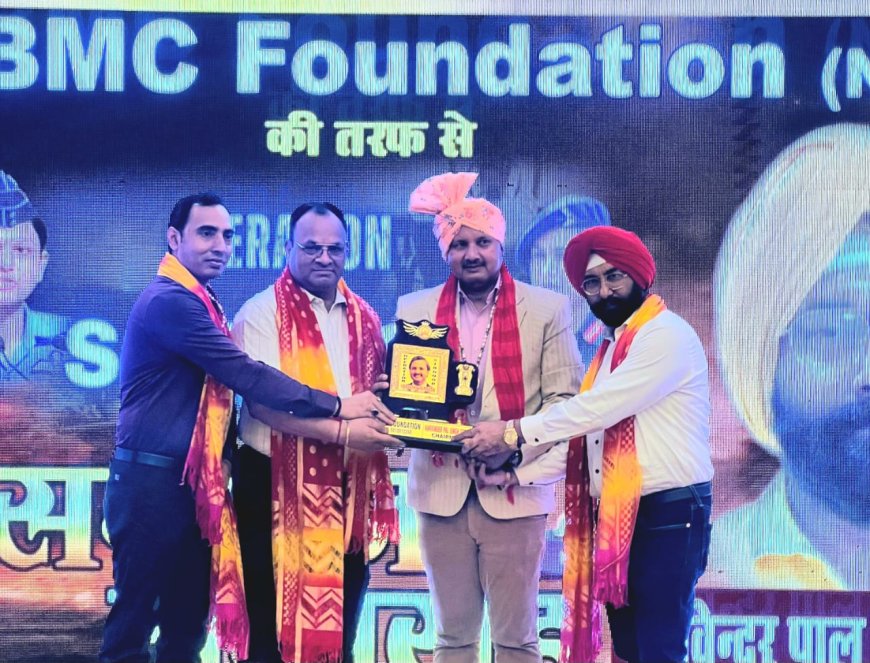 Artist Roop Chand’s Art and Social Service Recognized with ‘Operation Sindoor Samman 2025’