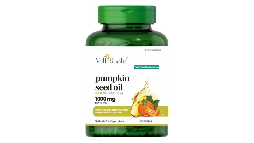 Managing Hypertension Naturally with Voll Sante Pumpkin Seed Oil Capsules