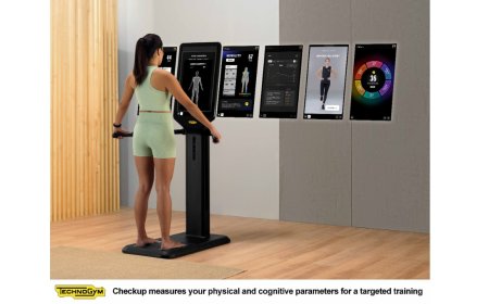 New Technogym Checkup measures your physical and cognitive parameters for a targeted training