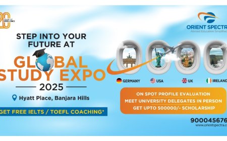 Orient Spectra Announces Global Study Expo 2025 in Hyderabad – Unlock Scholarships up to INR 5 Lakhs