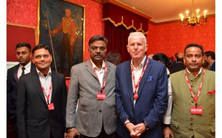 Lords Mark Industries, first Indian medical diagnostics company to be honoured in the House of Lords, Westminister, London