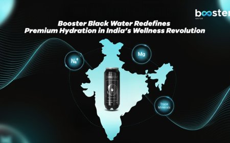 Booster Black Water Redefines Premium Hydration in India’s Wellness Revolution