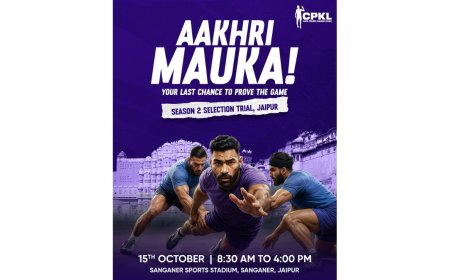 CPKL Season 2 Heads to Jaipur for Its Last Trial — Kabaddi Legend Pardeep Narwal to Join the Action