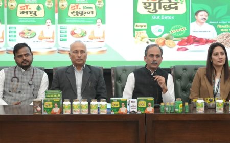Acharya Manish Ji Launches India’s First Pet–Yakrit–Pleeha Shuddhi Kit, Strengthens Ayurveda-Led Preventive Healthcare Movement